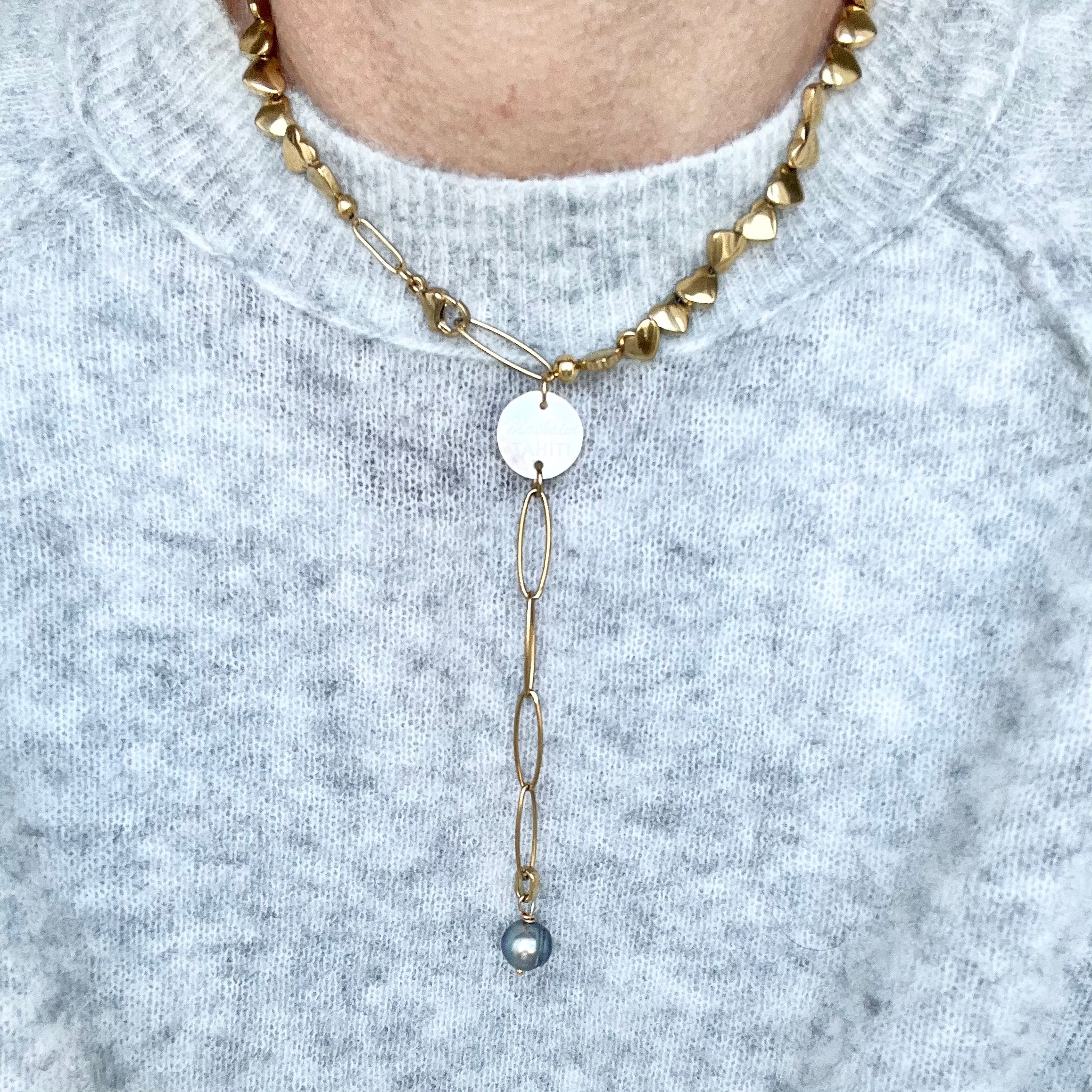 COLLIER AROHA-Mathaini Tahiti