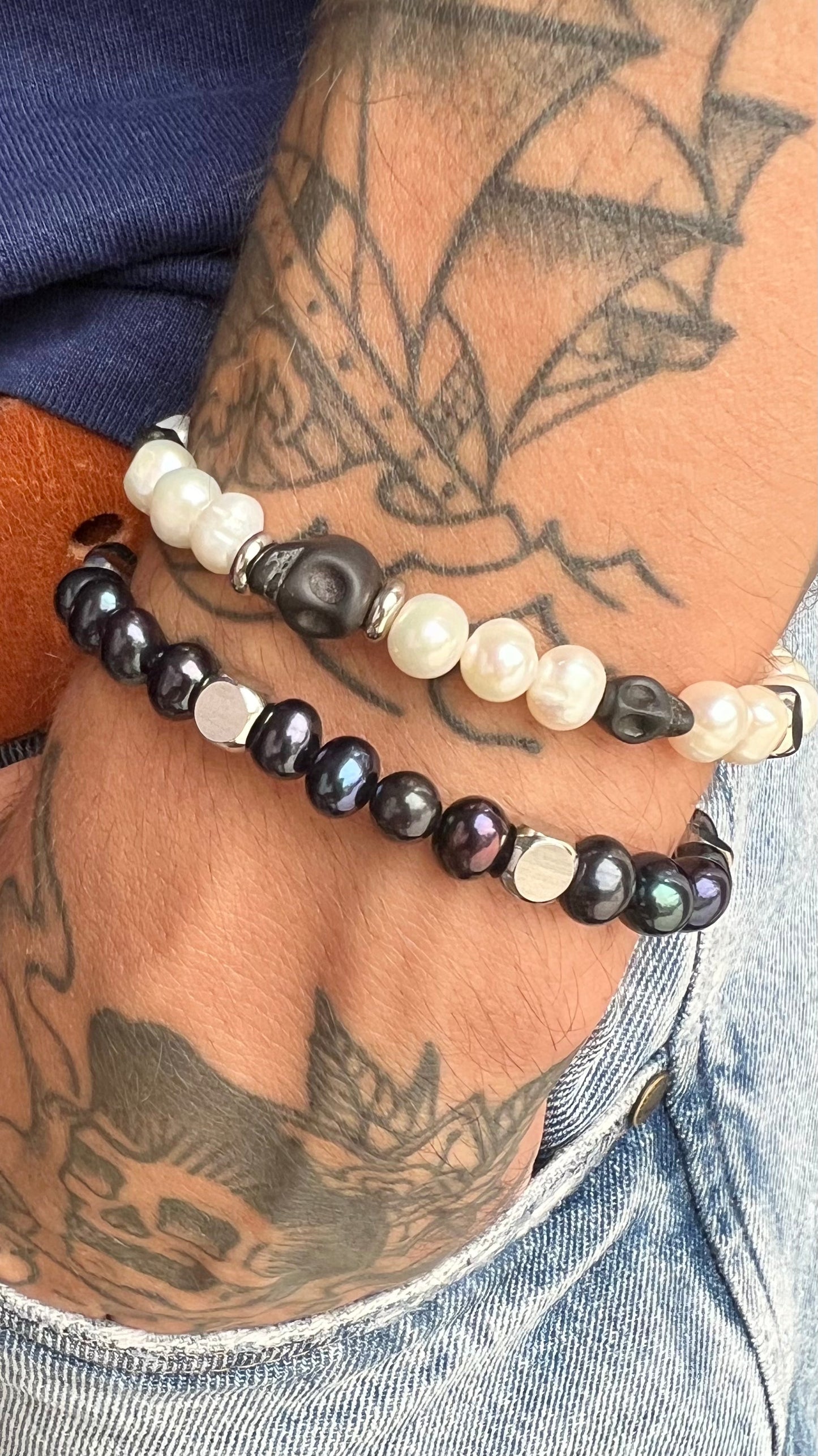 DUO DE BRACELETS HURU-Mathaini Tahiti